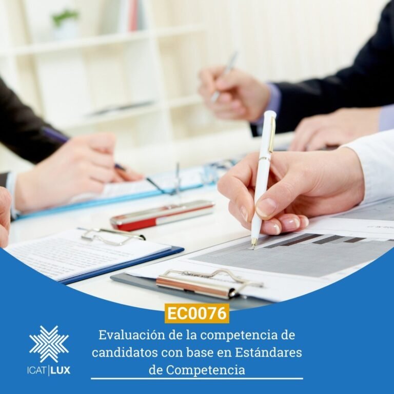 03. EC0076 Evaluación de la competencia del Candidato con base en estándares de competencia